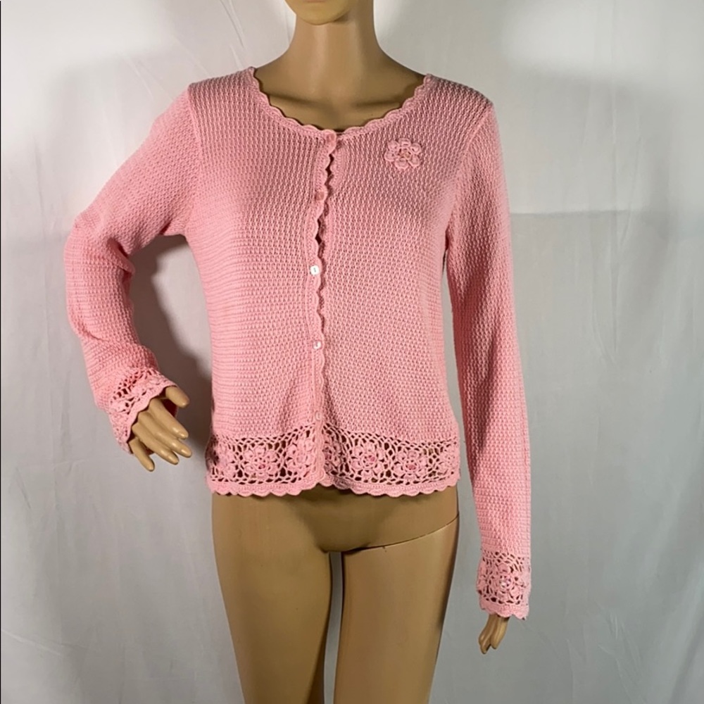 April Cornell girls cardigan